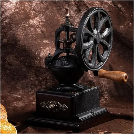 Hand Grinder Coffee Machine Retro Household Manual Coffee Bean Grinder Coffeeware Kitchen Dining Bar Home Garden