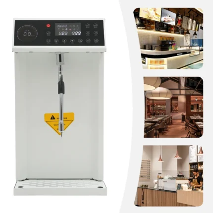 Commercial Steam Milk Frother, Milk Steamer Coffee Foam Maker, Frothing Machine